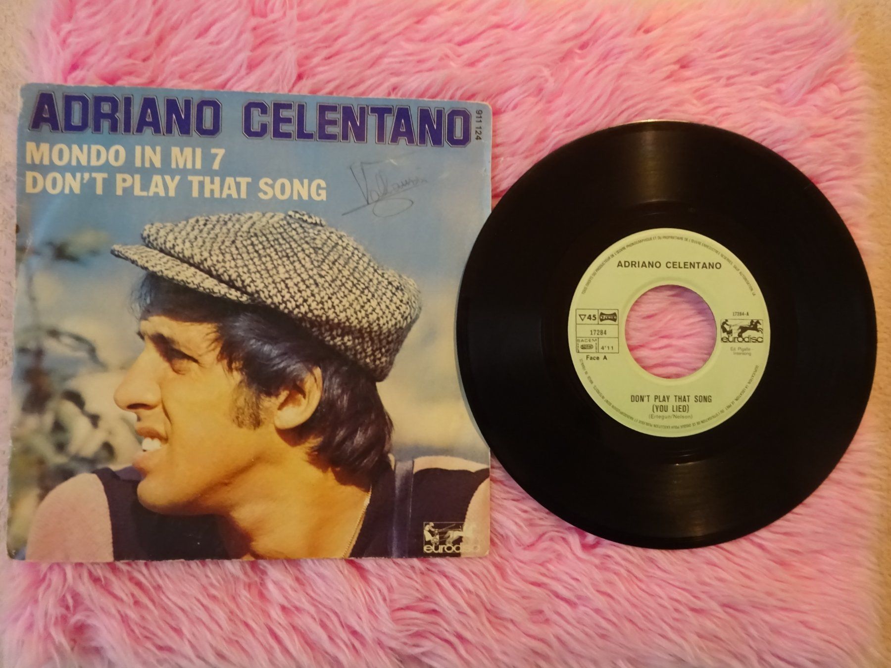Dischi in vinile: ADRIANO CELENTANO ** 4 TOP TITEL – Usato da Luzern venduto da xrayspex99 3