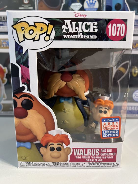 Funko POP! Disney Walrus and The Carpenter Edition Limitée | Kaufen auf ...