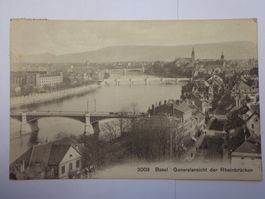 Antike Postkarten Ansichtskarten Schweiz Basel