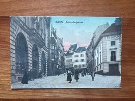AK  ca. 1920  Basel Schnabelgasse ungelaufen  (G3045)