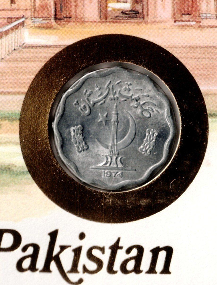 Tutti le monete: Pakistan_1988_Münzbrief mit Beschreibung – Usato da Hombrechtikon venduto da Fraese01 2