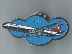 Plaquettes & Badges: Swissair MD-11, Pin – D'occasion à Zürich par t24_de