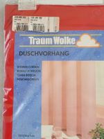 🔴 Von 1995 knallroter Duschvorhang "TraumWolke" Germany OVP