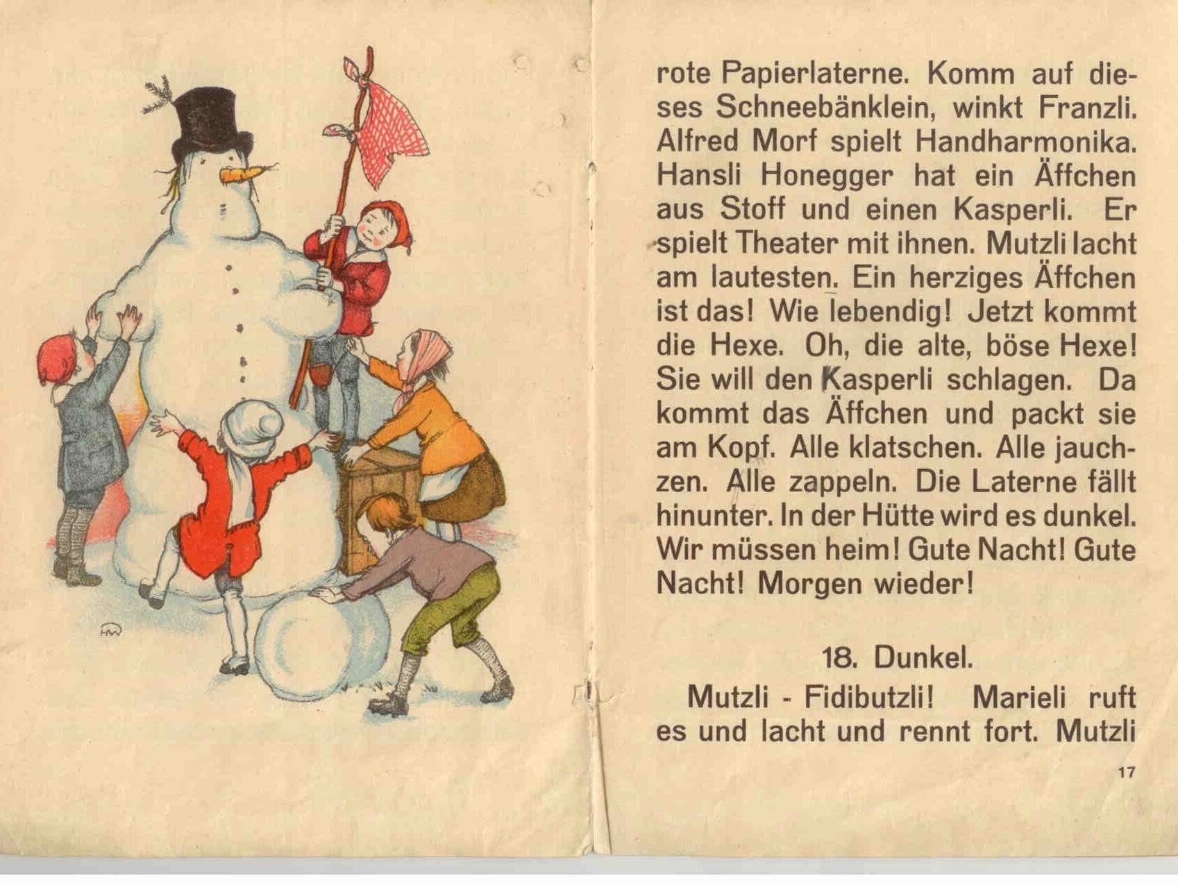 Bücher: MUTZLI  Schweizer Lesefibel 1946 – Gebraucht aus Neuhausen von magi07 1