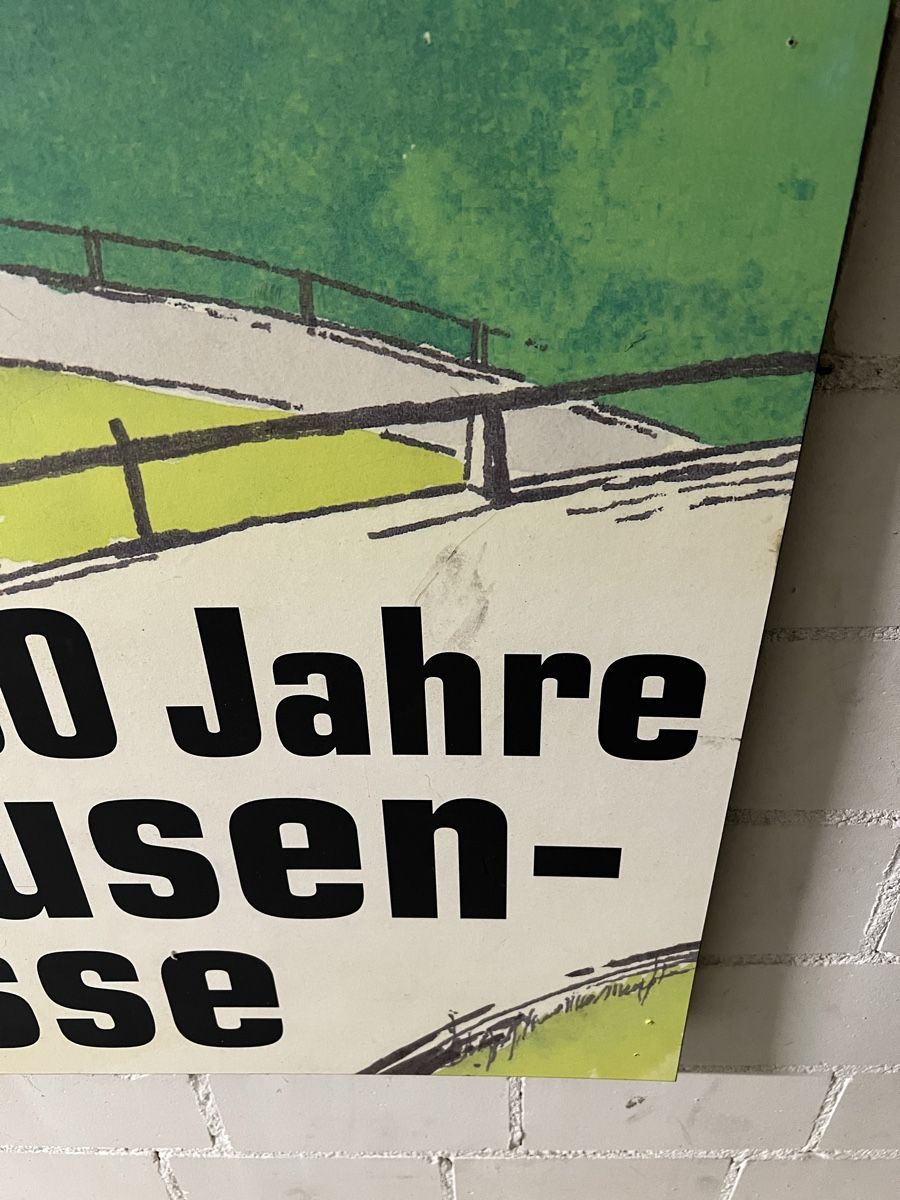 Posters & Illustrations: Plakat / Bild, 100 Jahre Klausenstrasse, Grossformat – D'occasion à Altdorf UR par Seller660 1