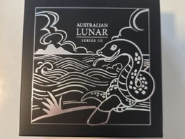 Perth Mint Lunar 3 Snake 2025 1oz Silber Proof- nur 5000 St.