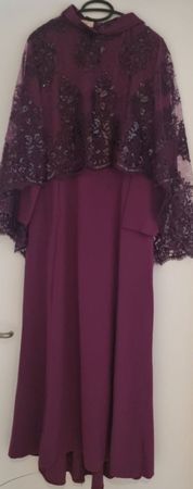 Robe longue avec manches en deux pièces taille 42