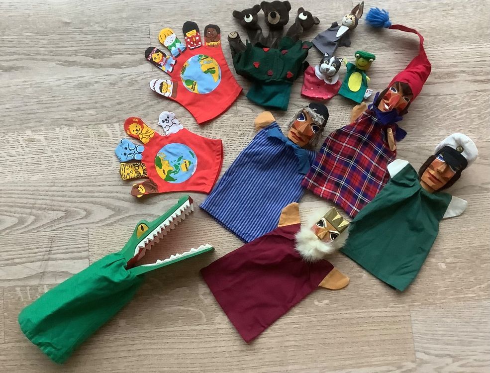 Kasperli Figuren und Fingerpuppen (Gebraucht) in Oberrieden für CHF 32 ...