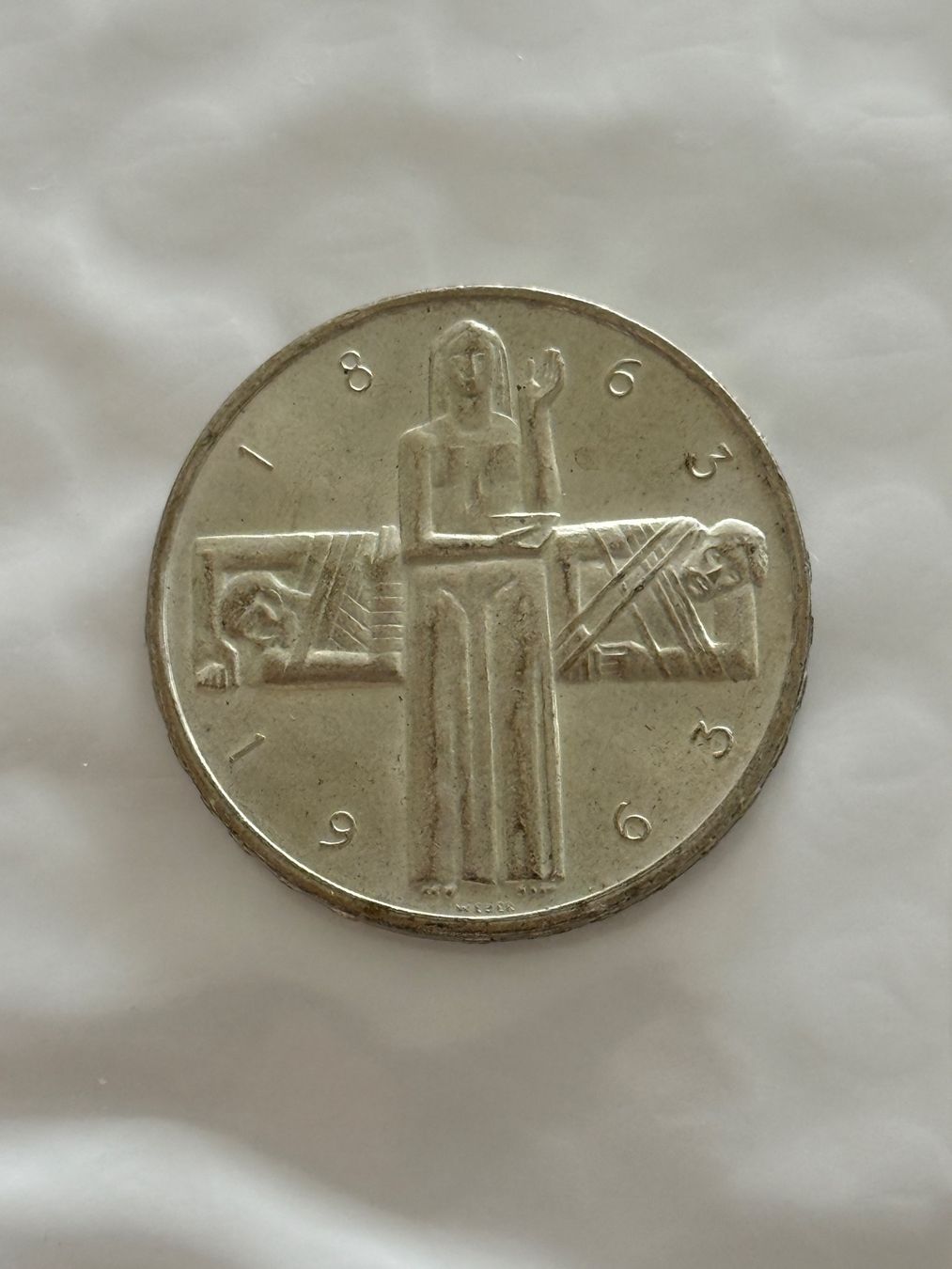 Tutti le monete: 5 Franken 1963  Silber  Rotes Kreuz – Usato da Wallisellen venduto da SWISS_SILVER1