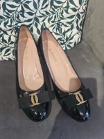 Raphael Lack Pumps Schwarz Gr. 40.5 - Elegante Schuhe!