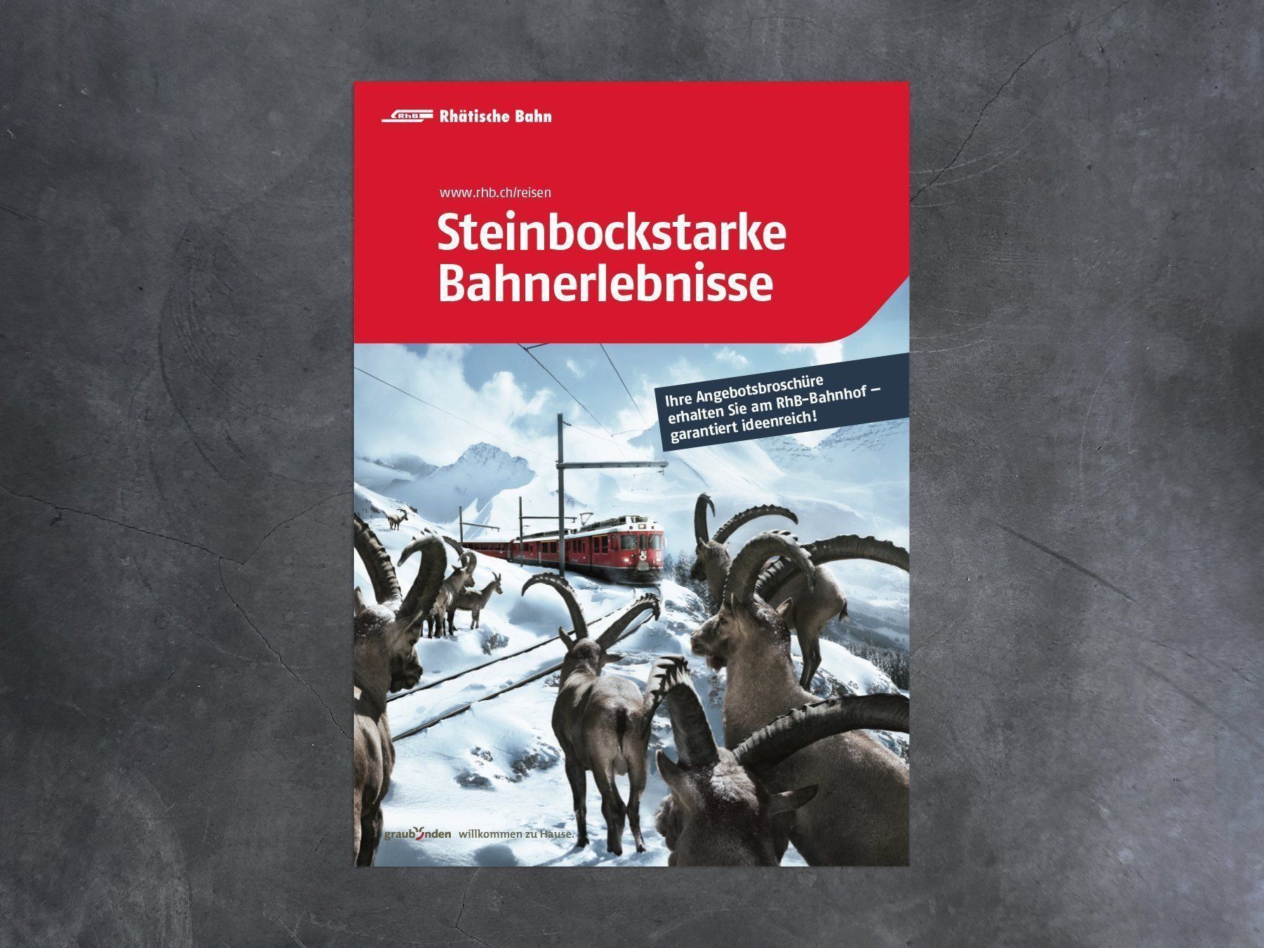 Foto & Immagini: Plakat Bahnerlebnisse, RhB – Nuovo (secondo la descrizione) da Chur venduto da dr.retro
