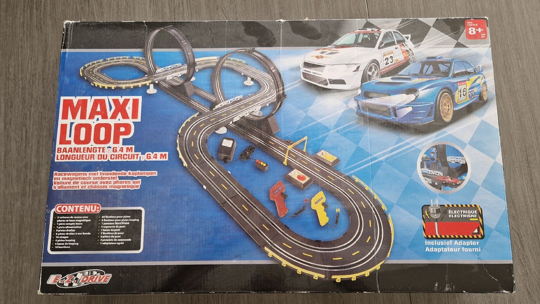 Rennbahnen: Circuit de course électrique E-Z DRIVE Super Loops+Maxi Loop – Gebraucht aus Corban von marqo 1