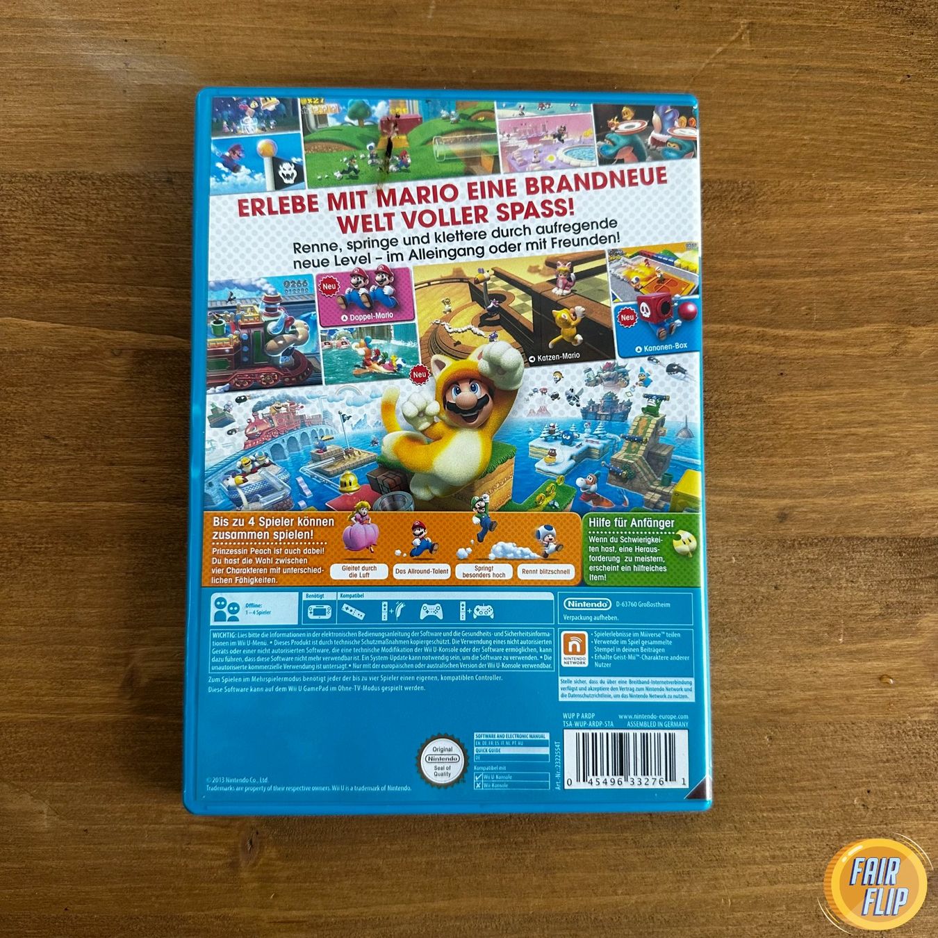 Giochi: WiiU - Super Mario 3D World – Usato da Luzern venduto da fairflip 2