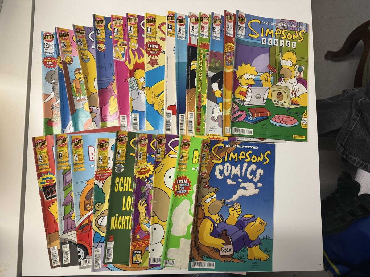 Comics: Comic Simpsons Sammlung – Gebraucht aus Luzern von Txavi 1