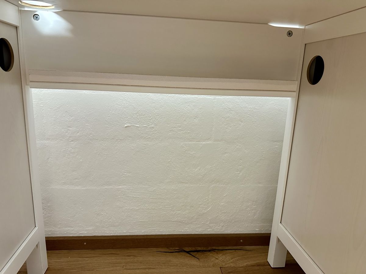 Scrivanie: Pult, weiss gebeizt, HEMNES – Usato da Eschenbach LU venduto da cherryplum 4