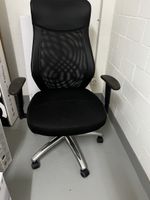 Bürostuhl, schwarz, gebraucht
