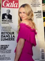 Gala Magazine - Hommage Michel Blanc - Vanessa Paradis