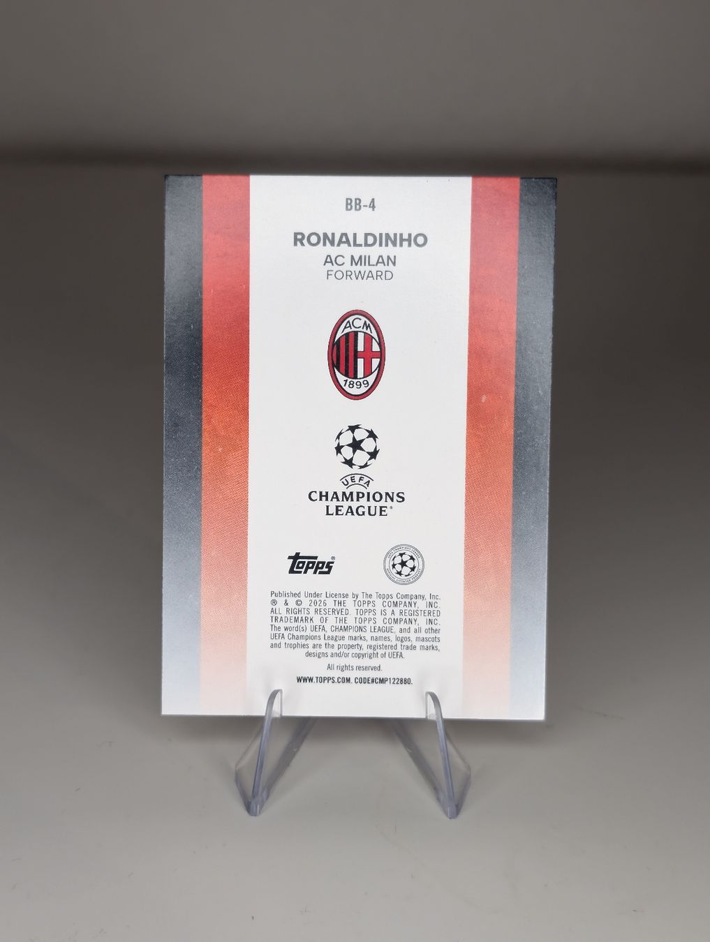 Topps Carte collezionabili: Ronaldinho AC Milan Topps Flagship – Nuovo (secondo la descrizione) da Hunzenschwil venduto da BRPCards 1