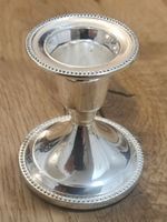 Silber Kerzenständer Vintage Deko Retro 🕯️✨