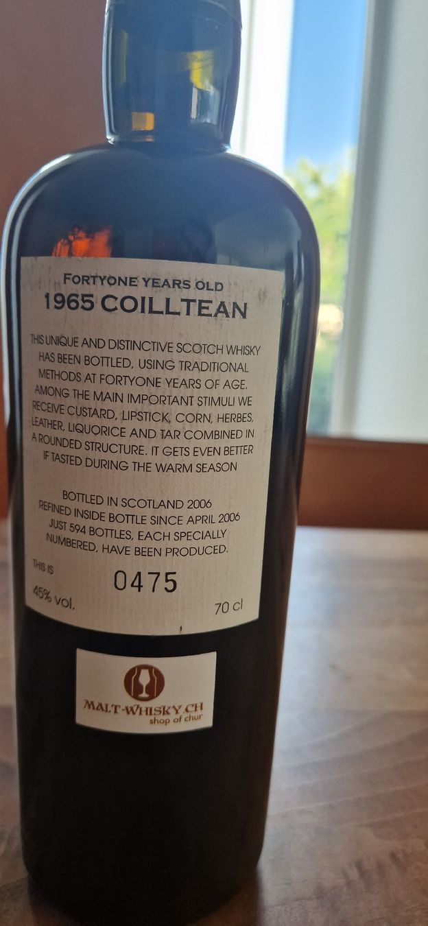 Bevande alcoliche: Coiltan Scotch Whisky 1965, Samaroli – Nuovo (secondo la descrizione) da Winterthur venduto da Pepe83 1