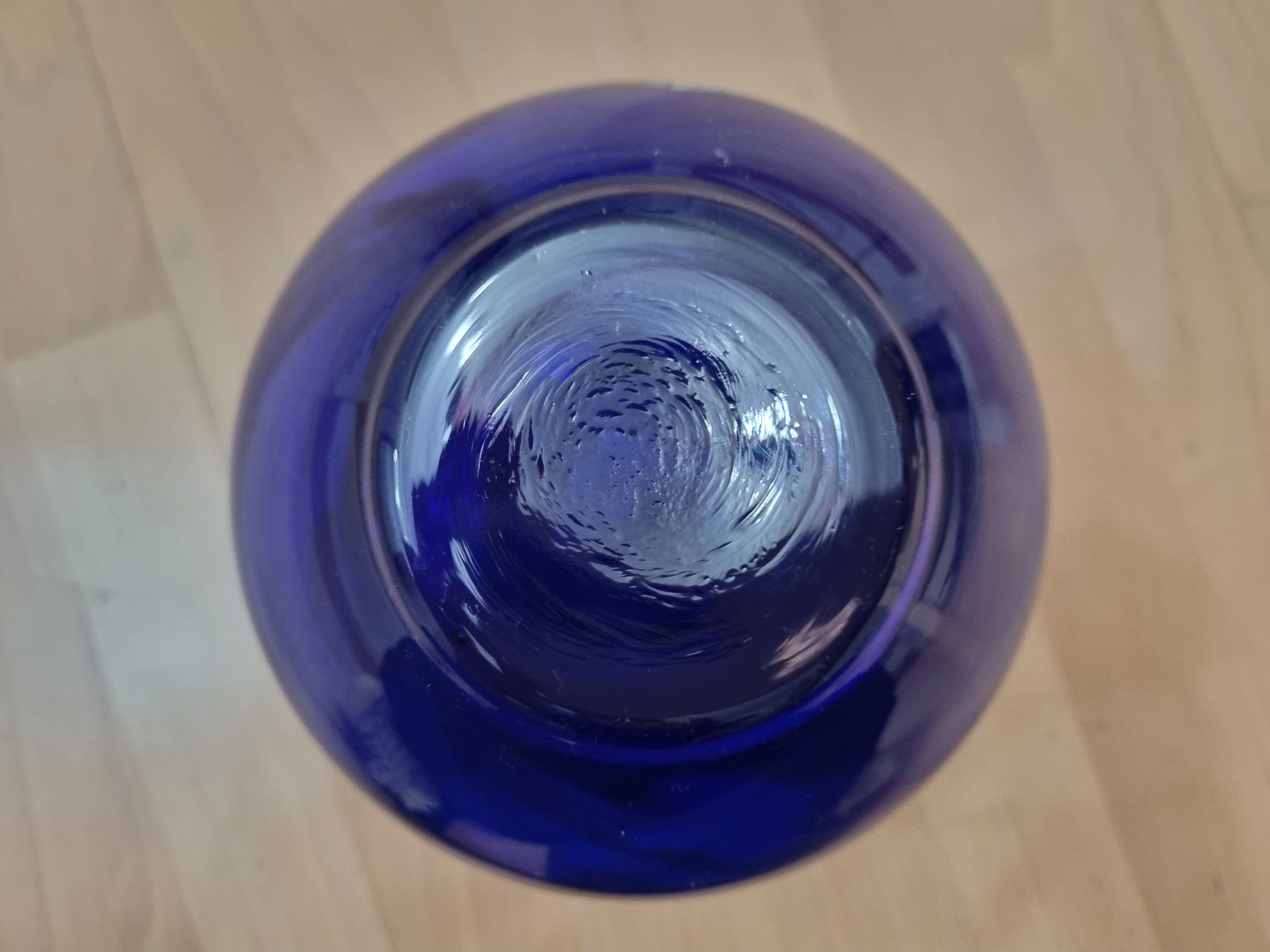 Vasen & Gefässe: Vase blau – Gebraucht aus Wetzikon ZH von Personalkarte 3