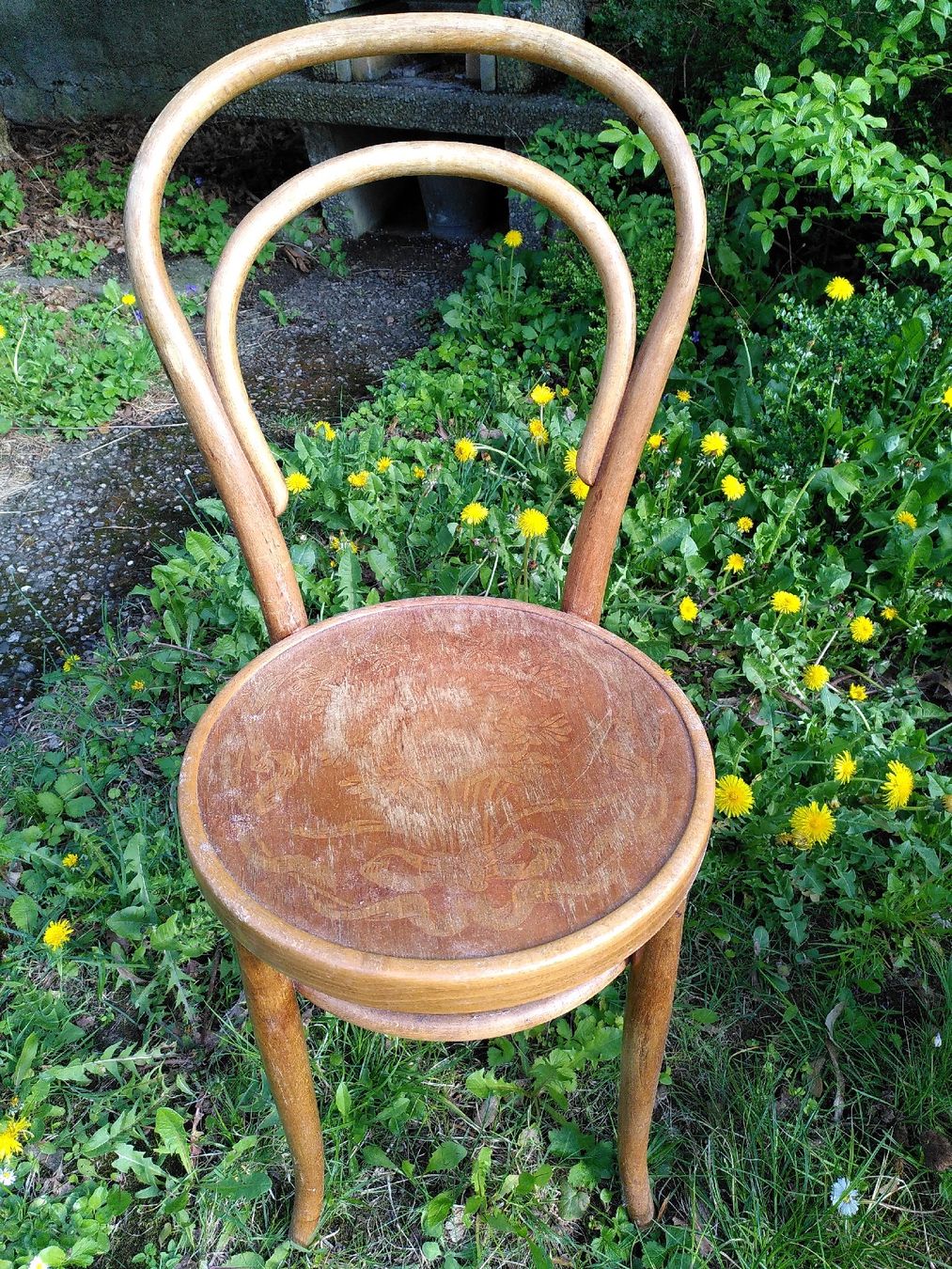 Sedie: 4 belles chaises de bistrot vintage – Usato da Biel/Bienne venduto da C.Bezzola 2