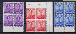 1936 Pro Patria Viererblocks postfrisch  16034