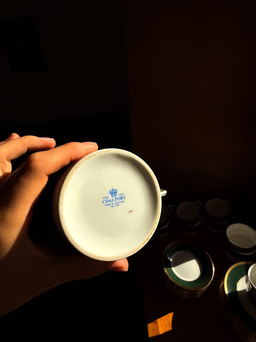 Tazze: Élégant ensemble Coalport composé  – Nuovo (secondo la descrizione) da Le Sentier venduto da CannelleVintage13 2