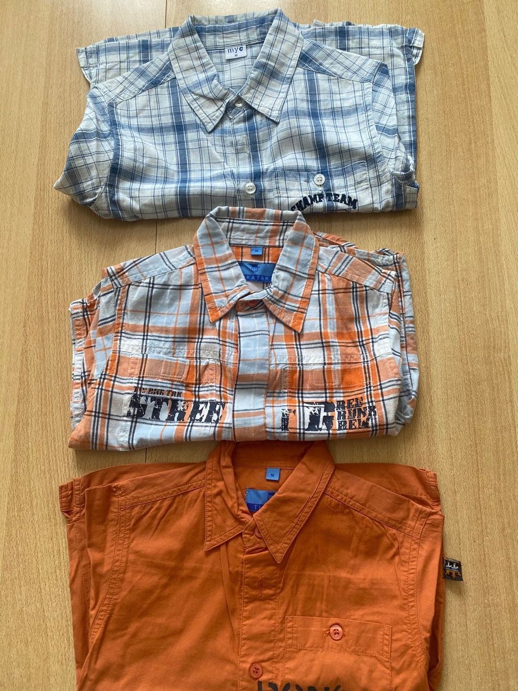 Camicie, T-shirt & Polo: 3 chemises garçon T.98 – Usato da Le Brassus venduto da lionete02