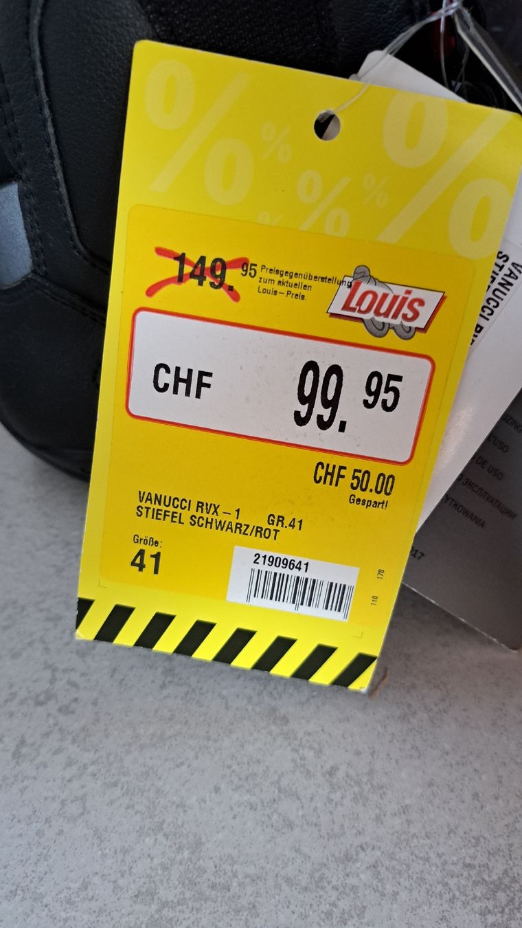 Vanucci Scarpe da uomo: Vanucci Mottorad Stiefel Neu – Nuovo (secondo la descrizione) da Auw venduto da sce_5jd2 3