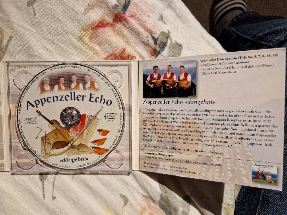 CDs: Appenzeller Echo: dörigehnt – D'occasion à Brittnau par Zibu 3