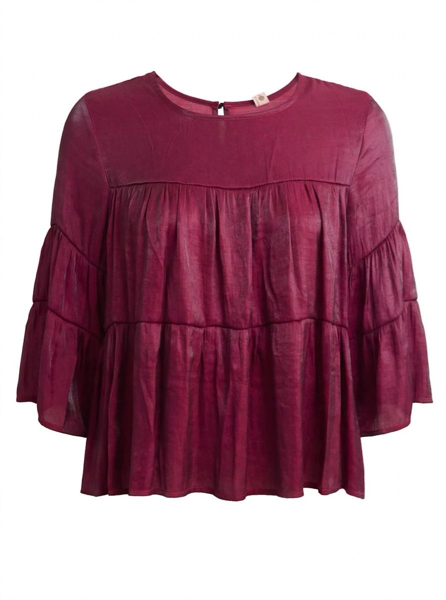 Tops: Top burgundy  – Gebraucht aus Heimberg von Sabe_Frau
