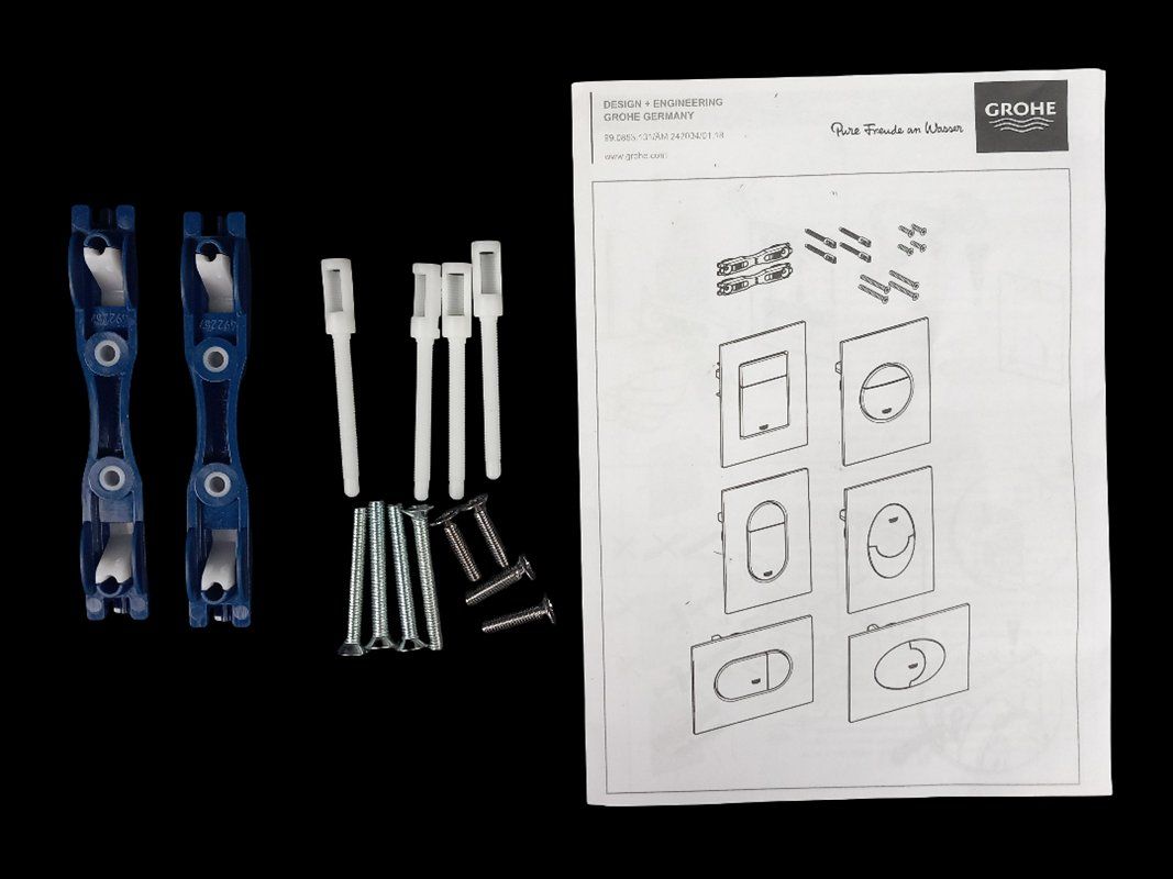 Grohe WC: GROHE Skate Cosmopolitan S - WC Betätigungsplatte – Nuovo (secondo la descrizione) da Hünenberg venduto da Restwert_Zug 3