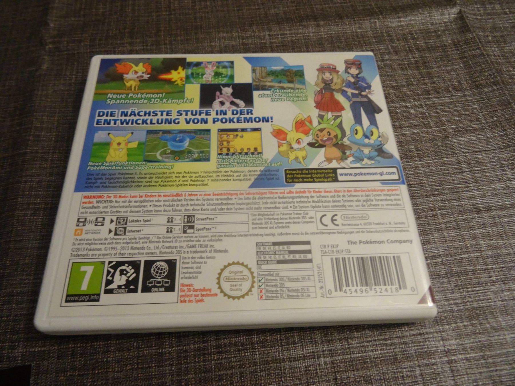 Pokémon Spiele: Pokemon X - Nintendo 3DS – Gebraucht aus Olten von Disc-Ausverkauf 2