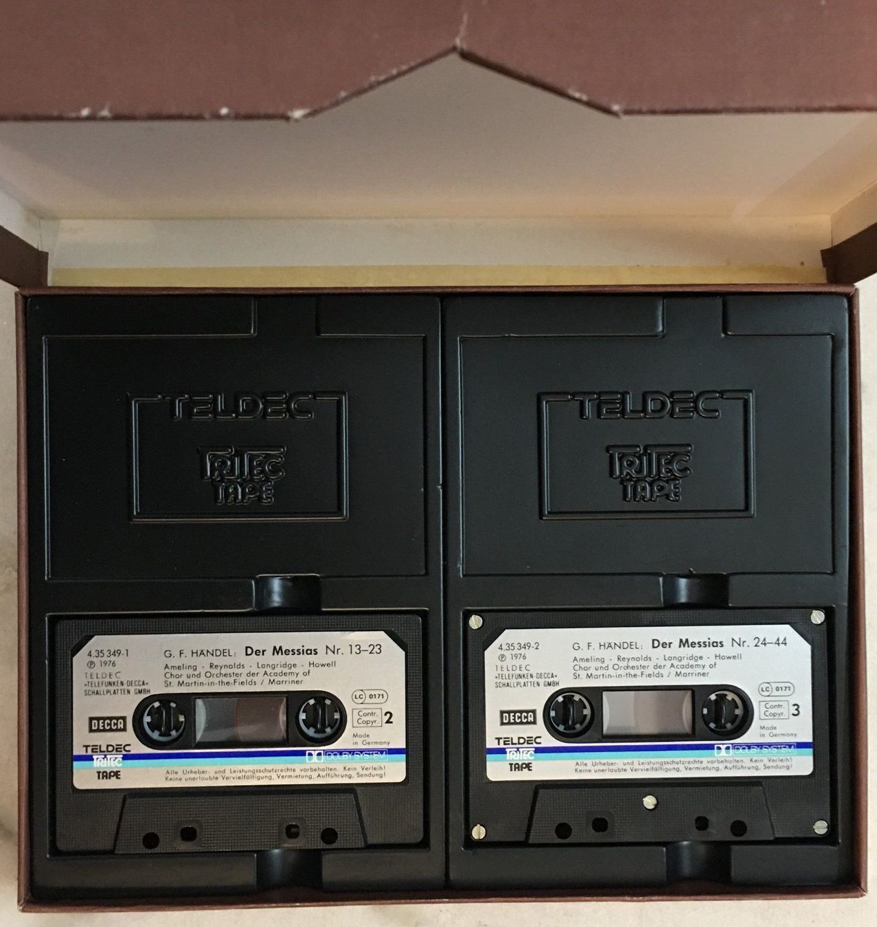 Musicassette: Händel-Der Messias Kassette – Usato da Oftringen venduto da Vucki 1
