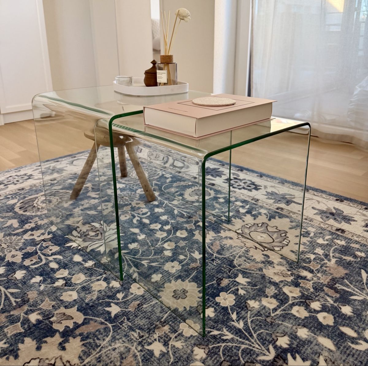 Beliani Tische: Glas 2er Beistelltisch – Neu (gemäss Beschreibung) aus Altnau von cri_r6px