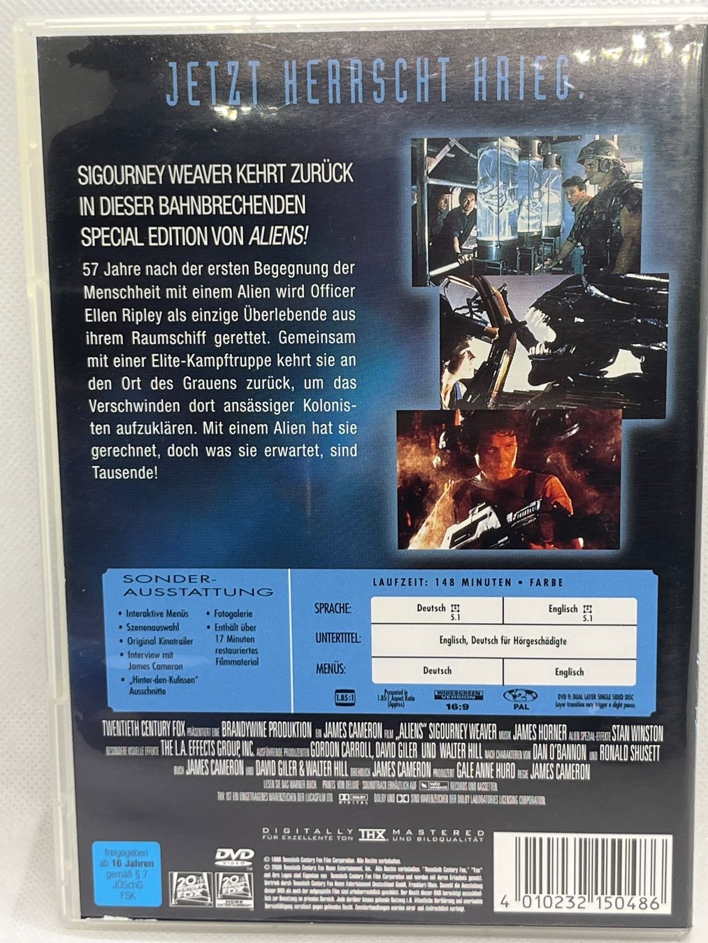Tutti i DVDs: DVD Aliens Special Edition – Usato da Hinterkappelen venduto da Kim1992 1
