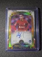 Fábio Carvalho Autograph Card 25/50 Topps Museum Coll. RC 