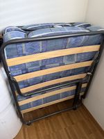 Gästebett klappbar mit Matratze und Lattenrost gebraucht