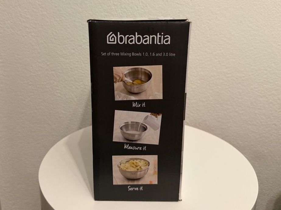 Ciotole: Brabantia Schüssel-Set 3St – Nuovo e nell'imballaggio originale da Brunnen venduto da keusch19 3