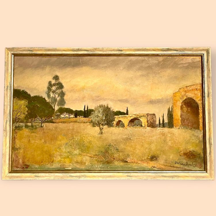 Louis VALDOBARBEY (18831965)Paysage de campagne oil canvas Acheter