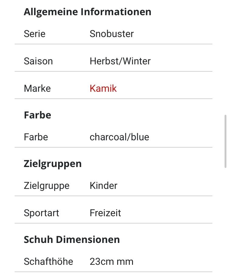 Kamik Scarpe per ragazzi: Snowbuster Kamik – Usato da Bülach venduto da Stellina72 6