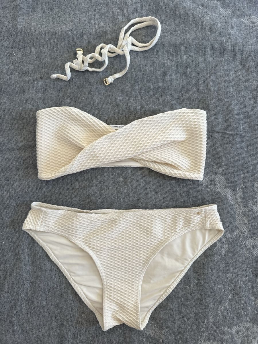 Anine Bing Badekleider & Bikinis: Ensemble de bain ANINE BING écru taille S neuf – Neu (gemäss Beschreibung) aus Commugny von rus_my8v