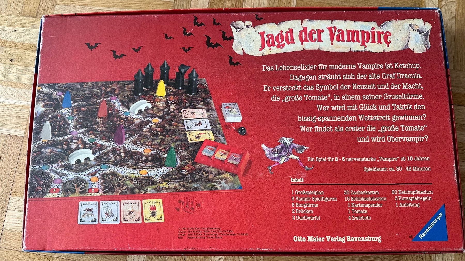 Ravensburger Giochi: Jagd der Vampire, Ravensburger Spiel – Usato da Schönenbuch venduto da marisli80 1
