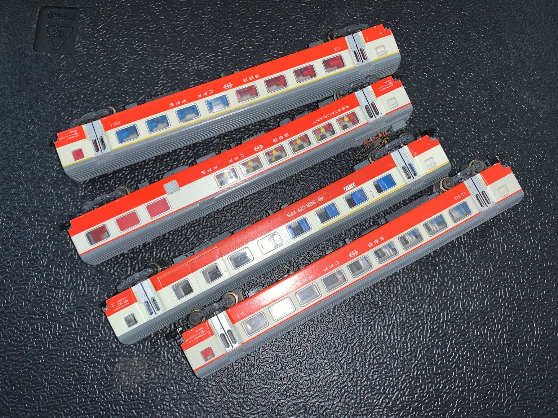 Trix Modellini di ferrovie: Minitrix Swiss-Express-Set neu – Nuovo e nell'imballaggio originale da Belp venduto da capowiga 5