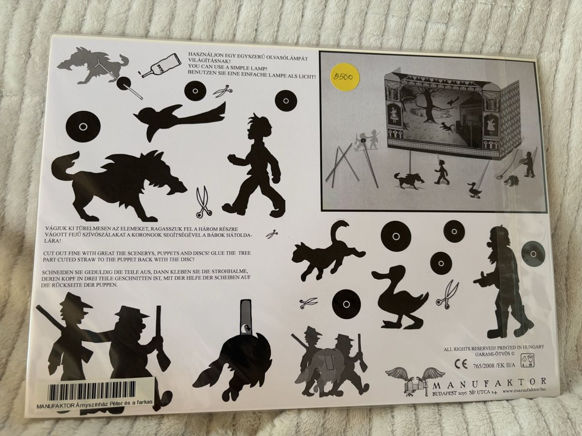 Kit bricolage: Bastelbogen / Schattenspiel – Nuovo e nell'imballaggio originale da Rümlang venduto da euqinom16 1