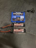 TRAXXAS ladegeret und 2 x 3s traxxas lipo