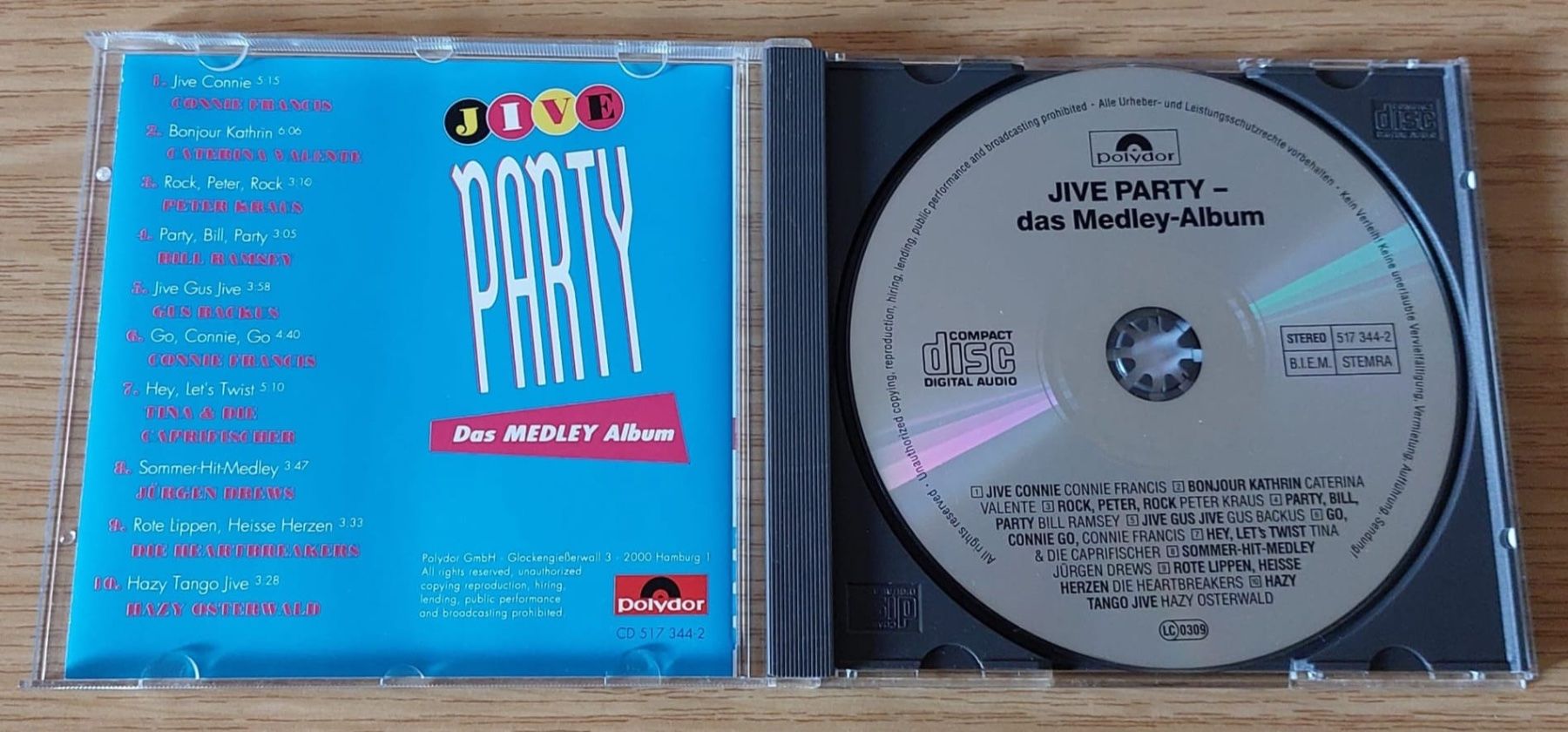 CDs: CD - Jive Party - Das Medley Album – Gebraucht aus Urtenen-Schönbühl von Kahru 1