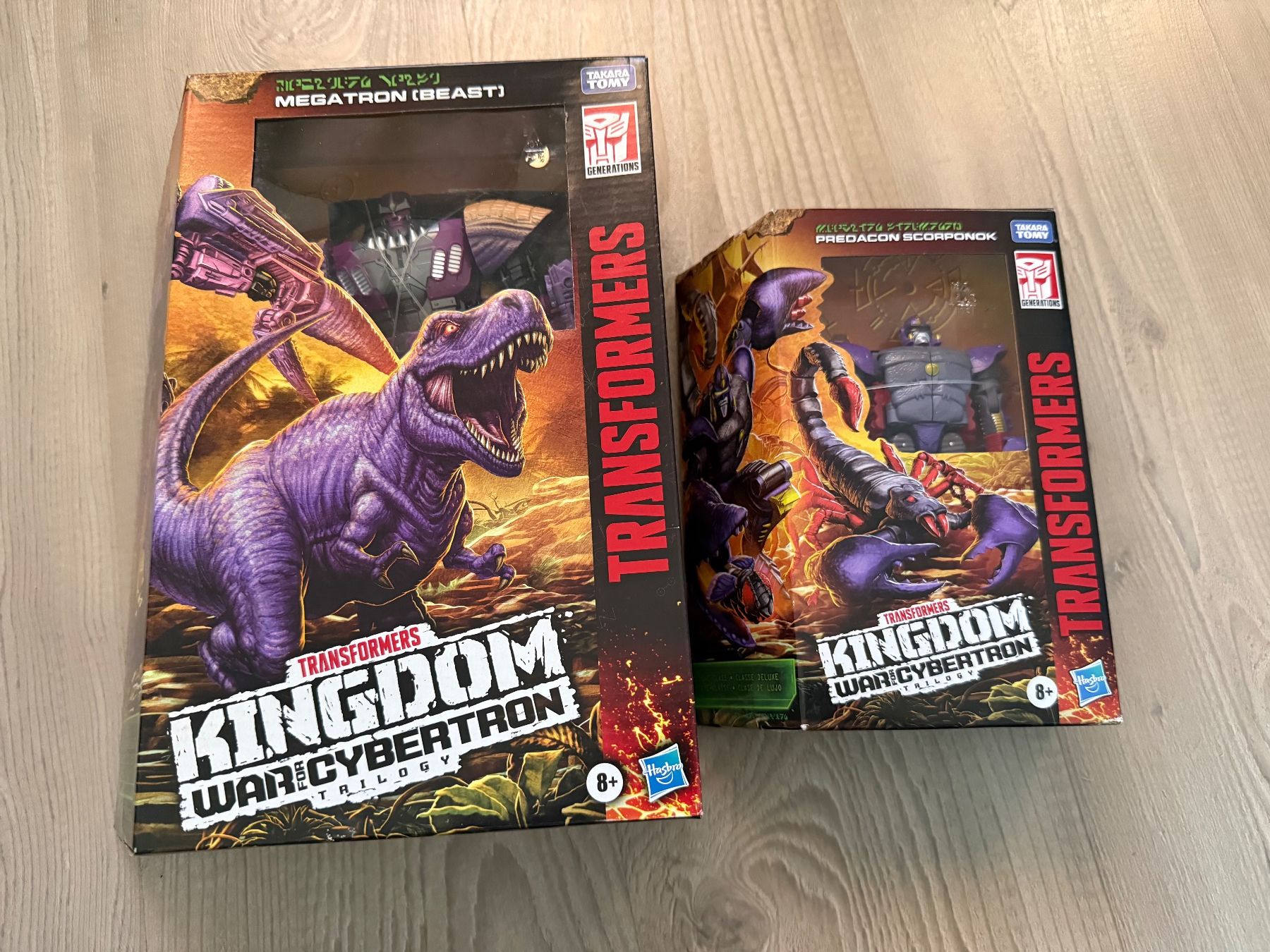 Statuette: Transformers Kingdom, Megatron (Beast), Scorponok – Usato da Recherswil venduto da Yasa97