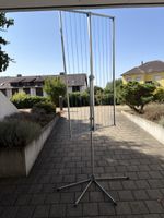 Wäscheständer Metall Silber Alu gutem Zustand